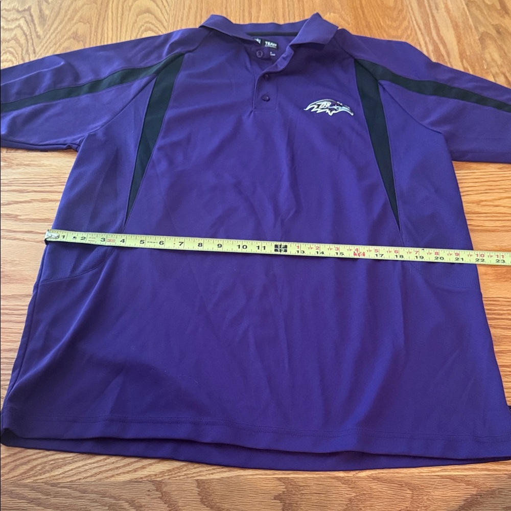 Purple Baltimore Ravens Polo Shirt - Picture 6 of 7